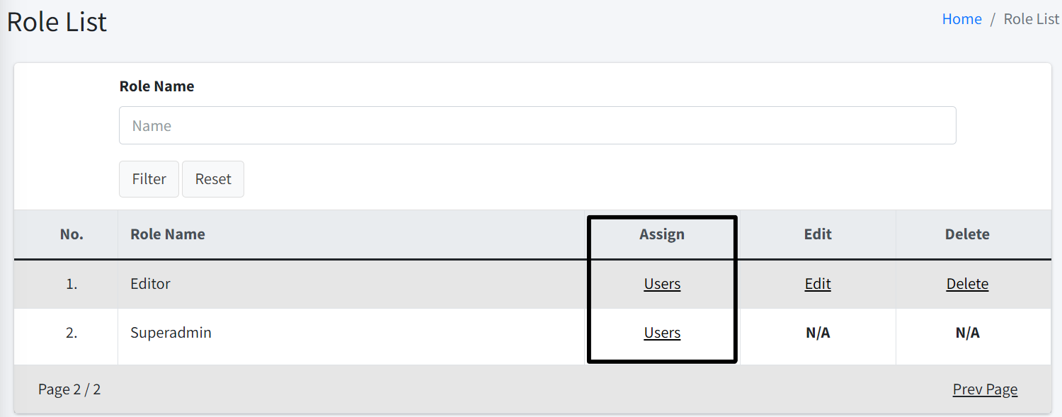 rbac assign