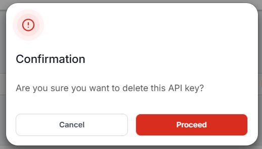 apikeylist delete confirm