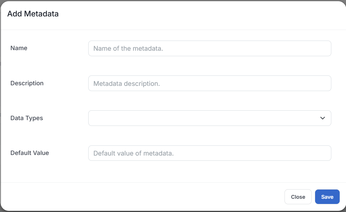 metadata types add